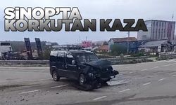 Sinop’ta trafik kazası