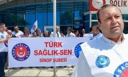 Türk Sağlık-Sen Sinop Şube Başkanı Karaaslan: "Mücadelemiz devam edecek"