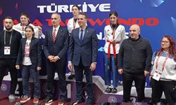 Genç sporcu Türkiye şampiyonu oldu