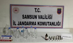 Samsun'da sahte içki operasyonu