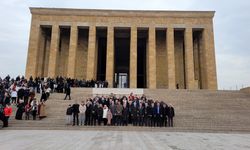 Samsunlu mübadiller Anıtkabir'i ziyaret etti