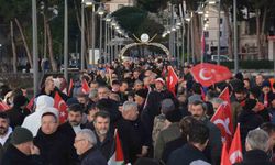 Ordu’da vatandaşlar Gazze için toplandı