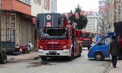 Samsun’da baca yangını