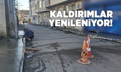 Sinop'ta kaldırım çalışması başlatıldı