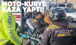 Sinop’ta devrilen motosikletin sürücüsü yaralandı