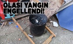 Tıkalı soba borusu panik yarattı