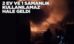 Sinop’ta gece saatlerinde yangın paniği