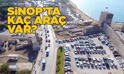 Sinop'ta trafiğe kayıtlı araç sayısı açıklandı