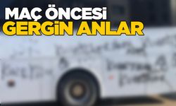 Sinopspor-Eflanispor maçı öncesi istenmeyen görüntüler