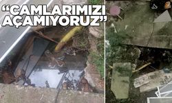 Mahalleli kanalizasyon kokusundan rahatsız