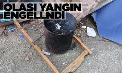 Tıkalı soba borusu panik yarattı