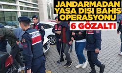 Sinop dahil 4 ilde yasa dışı bahis operasyonu