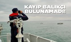 Kayıp balıkçıyı arama çalışmaları devam ediyor