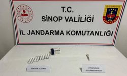 Sinop’ta çok sayıda yasaklı madde ele geçirildi