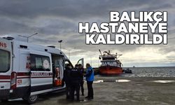 Balıkçı teknesinde düşen işçi yaralandı