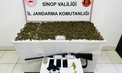 Sinop'ta çok miktarda yasaklı madde ele geçirildi