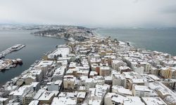 Sinop kent merkezi havadan görüntülendi