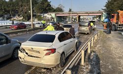 Samsun'da zincirleme trafik kazası: 2 yaralı