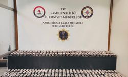 Samsun’da 14 bin adet sentetik ecza ele geçirildi