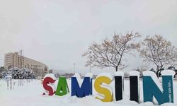 Samsun’da kar nedeniyle 67 yol ulaşıma kapandı