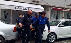 Samsun'da zabıta memuru merdivenden düştü