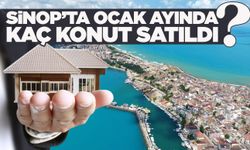 Sinop’ta Ocak ayında kaç konut satıldı?