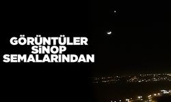 Sinop’ta Ay ve Venüs bir arada!