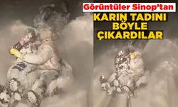 Kar yağışını fırsat bildiler