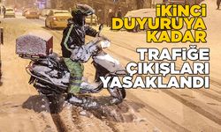 Sinop'ta motosiklet ve motokuryelere trafik yasağı getirildi