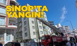 5 katlı apartmanın 3’üncü katında yangın çıktı