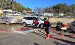 Belediyeden cadde ve sokak temizliği