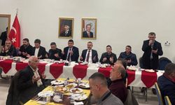 Kaymakam Yılmaz, muhtarlarla iftar yemeğinde buluştu