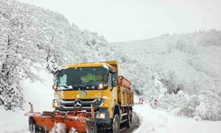 Ordu’da karla mücadele devam ediyor