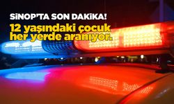 Sinop’ta kayıp çocuk alarmı