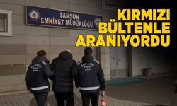 Uluslararası Polis Teşkilatının aradığı hükümlü Samsun'da yakalandı
