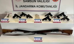 Ruhsatsız silah taşıyan şahıslar gözaltında