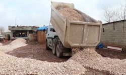 ORMAN EMVALİ DEPOSUNA ÜST YAPI MALZEMESİ SERİLMESİ İŞİ