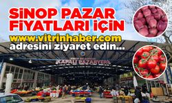Sinop'ta bu haftanın pazar fiyatları belli oldu
