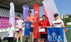 Sinoplu sporcu şampiyonadan dereceyle döndü