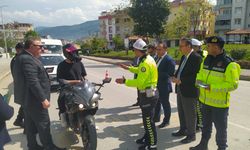 Trafik Haftası etkinliğinde vatandaşlar bilgilendirildi