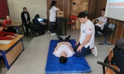 İlk yardıma ilk adımlarını attılar
