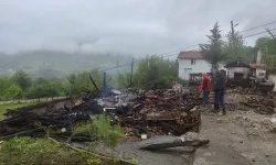 Yangın mağduruna Kızılay’dan yardım eli