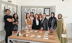 Sinop'ta resim bölümü öğrencilerinden ilk sergi heyecanı