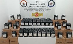 Bidonlara gizlenmiş halde 1 ton etil alkol bulundu