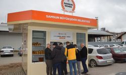 Havza'da "Samsun Ekmek" satış noktası faaliyete girdi