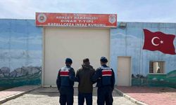 Hırsızlık suçundan aranan şahıs jandarma ekiplerince yakaladı