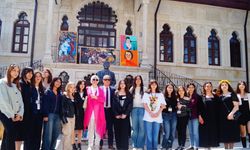 Sinop’ta lise öğrencileri eserlerini sergiledi