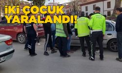Bisiklet ile otomobil çarpıştı