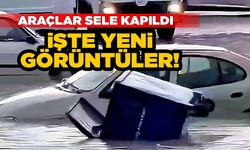 Boyabat'ı vuran selden yeni görüntüler ortaya çıktı