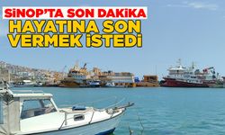 Denize atlayarak hayatına son vermek istedi